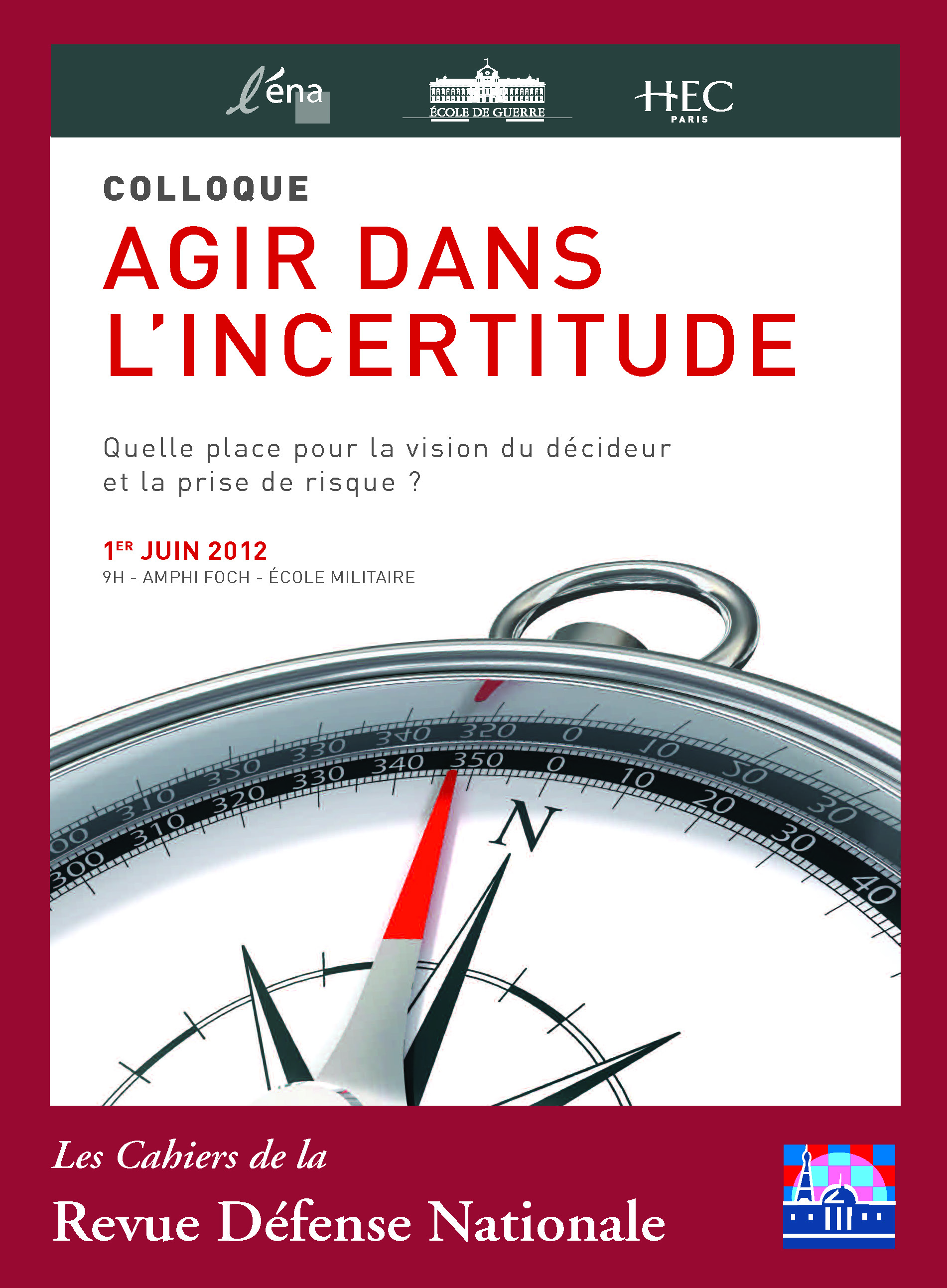 CAH021 - Colloque « Agir dans l'incertitude »